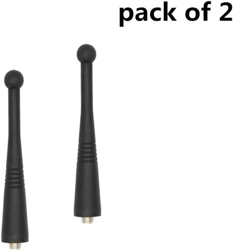 Miniatura 2 de APX 6000/7000/8000 - Antena corta y rechoncha 764-870MHz SMA-F con GPS 7-800 compatible con Motorola APX Radio (2 piezas)