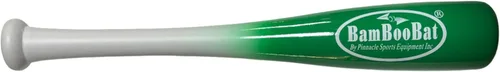 Miniatura 16 de BamBooBat de PINNACLE SPORTS EQUIPMENT INC. - Bate de béisbol y sóftbol de madera de una mano para adultos - 45,7 cm o 53,3 cm Mango blanco/barril