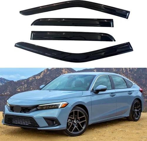 Miniatura 101 de Visor para ventana IG para Hyundai Venue 2020-2023, protector contra la lluvia, adhesivo extra duradero, deflector de viento para lado