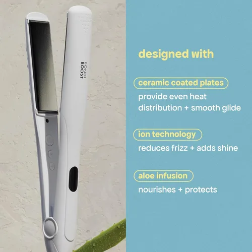 Miniatura 3 de BondiBoost Plancha de Pelo con Recubrimiento de Aloe 1" US