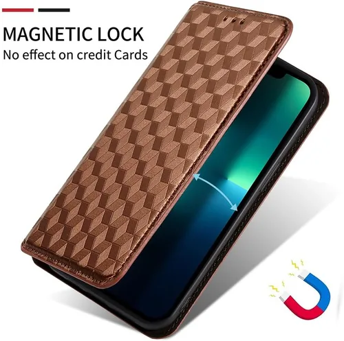 Miniatura 3 de Funda compatible con Honor X7, compatible con Honor Play 30 Plus/Play 30+ CMA-LX2 CMA-AN00 piel sintética con soporte para tarjetas, cierre