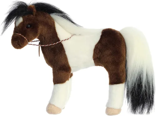 Miniatura 5 de Aurora Exquisito animal de peluche Breyer Showstoppers Paint Horse - Detalles realistas para juegos imaginativos - Perfecto para niños, adultos