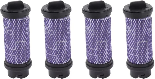 TOPINCN Reemplazo de filtro de vacío, accesorios de filtro de aspiradora lavable, 4 piezas de filtro de repuesto para aspiradora, kit de filtro de