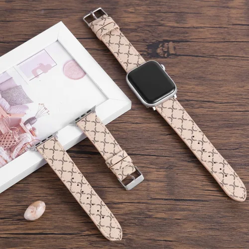 Miniatura 4 de Correa de diseñador compatible con Apple Watch S11 de 1.654 in y 1.811 in, 1.496 in, 1.575 in, 1.614 in, 1.732 in, 1.772 in y 1.929 in, correa