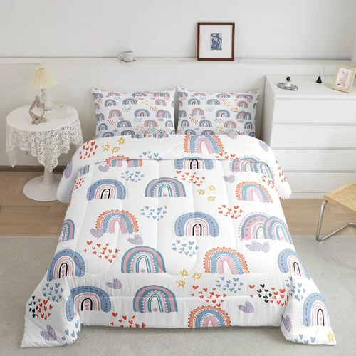 Miniatura 10 de Erosebridal Juego de edredón exótico tamaño individual, ropa de cama tribal, estadounidense, suroeste, étnico, bohemio, abstracto, geométrico, juego