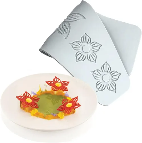 Miniatura 4 de Molde de silicona de hojas huecas para caramelo de chocolate 3D, molde de caramelo de hojas huecas para alimentos, decoración de comidas, molde