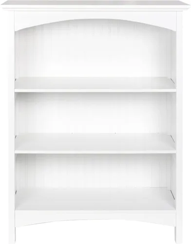 Miniatura 5 de eHemco Estantería de 3 niveles con 2 soportes arqueados, 40 pulgadas, color blanco
