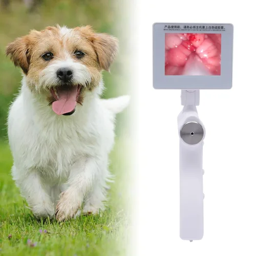 Miniatura 2 de Kit de inseminación artificial para perros, pistola de inseminación visual para ganado, pantalla ajustable, rotación de 360°, instrumento