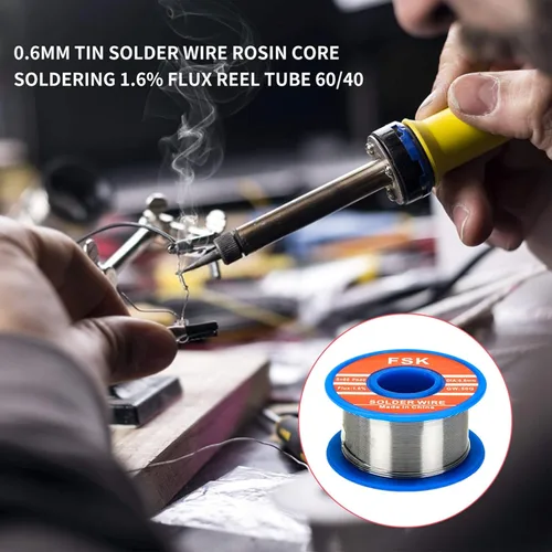 Miniatura 5 de Kit de soldador de 60 W con calentador cerámico, 5 en 1, temperatura ajustable, para cualquier aficionado 60W 5-en-1