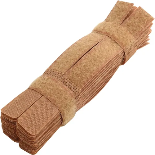Miniatura 16 de 50 piezas, sujetacables reutilizables, organizador de cables, sostén de cables, 17,8 cm (multicolor2)