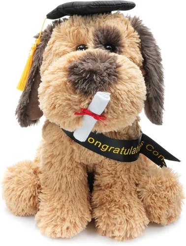 Miniatura 13 de WEIGEDU Oso de peluche de regalo de graduación con gorra, banda y diploma, regalo de graduación para niños, estudiantes, niños y niñas, 12 pulgadas