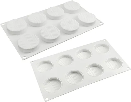 Miniatura 2 de Molde de silicona para hornear pasteles, moldes de jabón, moldes de silicona en forma de flor para molde de postre francés casero para pastelería