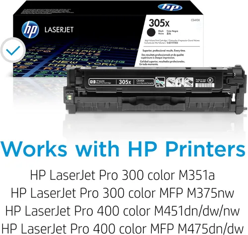 Miniatura 2 de HP 305X CE410X Cartucho de tóner Alto rendimiento