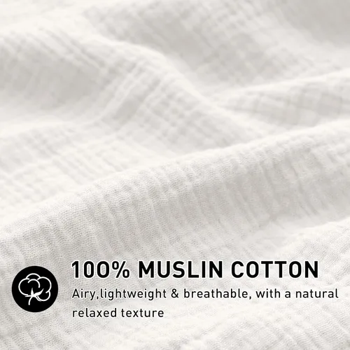 Miniatura 2 de EMME Muslin Cotton Duvet Cover Set