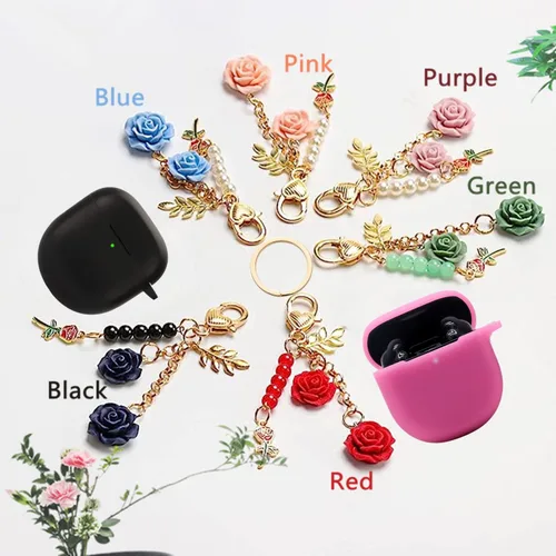 Miniatura 3 de Funda para auriculares Bose QuietComfort II 2022, bonitos auriculares Bose 2 de silicona suave a prueba de golpes funda protectora para nuevos Rojo