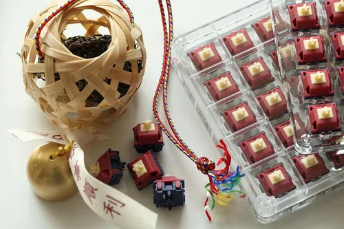 Miniatura 4 de GATERON Quinn Interruptores de teclado, táctiles 59gf RGB 5 pines pre lubricados para teclado mecánico MX para juegos (35 piezas)