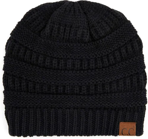 Miniatura 2 de C.C - Gorro de punto trenzado, grueso, suave y cálido (HAT-20A) (HAT-30) (HAT-730) (YJ-816) (HAT-80)