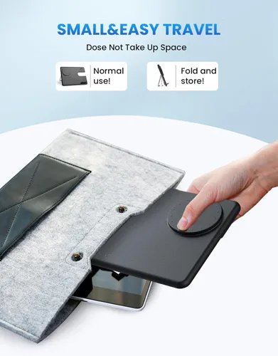 Miniatura 5 de Cargador inalámbrico para estación de carga Mag-Safe: JoyGeek 3 en 1, soporte de viaje magnético para iPhone 15, 14, 13, 12 Pro Max Plus, Apple