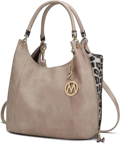 Miniatura 2 de MKF Collection Monederos Hobo para mujer - Bolso de cuero PU Bolso de hombro Hobo para mujer - Asa superior de moda