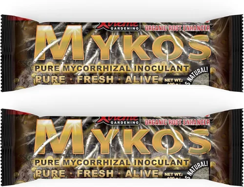 Xtreme Gardening Mykos inoculante microrrizado puro, de 100 g, 2 unidades