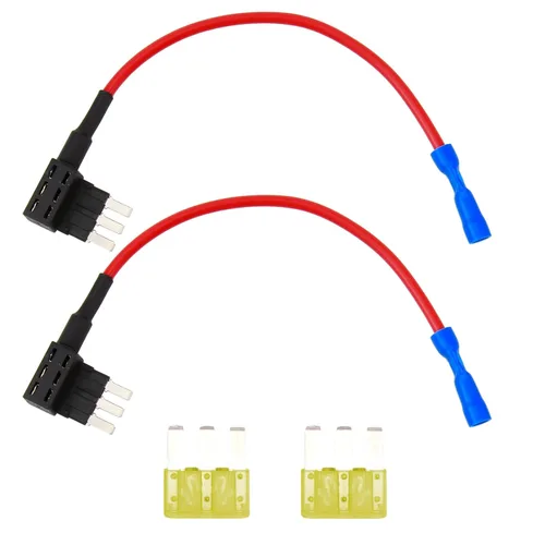 Miniatura 10 de Grifo de Fusible Micro 3, Adaptadores para Agregar un Circuito, Portafusibles Expandibles Estilo Cuchilla de 12V para Luces de Underglow, LEDs