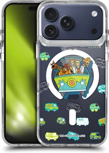 Miniatura 50 de Head Case Designs Funda con licencia oficial de Scooby-Doo Capture Character Art a prueba de golpes [protección de grado militar] compatible