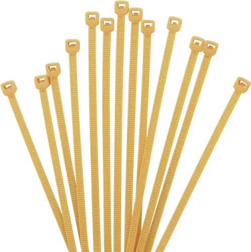 Miniatura 20 de XINGO 1000 bridas rosas de 4 pulgadas, fuerza de 18 libras, pequeñas cintas de nailon autobloqueantes