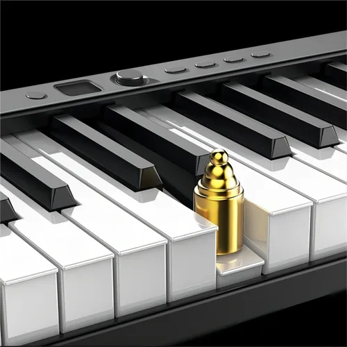 Miniatura 5 de BX2 - Piano electrónico plegable de 88 teclas, tamaño completo, teclas semipesadas, piano portátil, la tecla táctil de fuerza, compatible