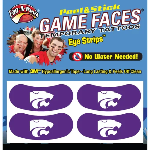 Miniatura 19 de Fan-A-Peel Tatuajes temporales sin agua del estado de Florida, hipoalergénicos, para despegar y pegar, tatuajes temporales impermeables, con Florida