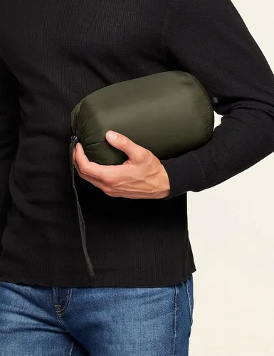 Miniatura 4 de TSLA Chaleco acolchado ligero y plegable para hombre, resistente al agua, para invierno y exteriores
