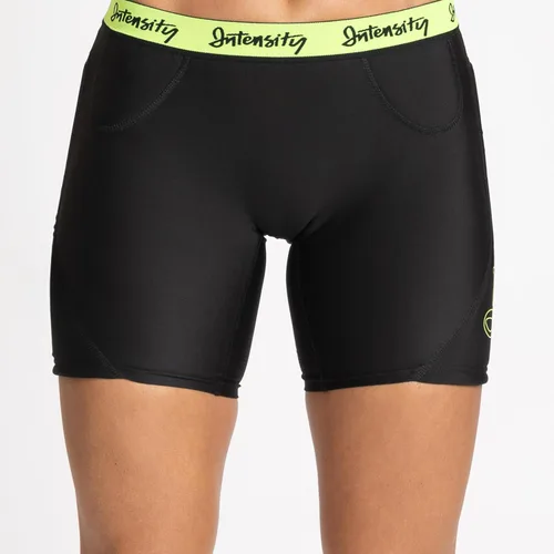 Miniatura 3 de Intensity Girls pantalones cortos tiro bajo Stolen Base de 5 pulgadas, Amarillo, M