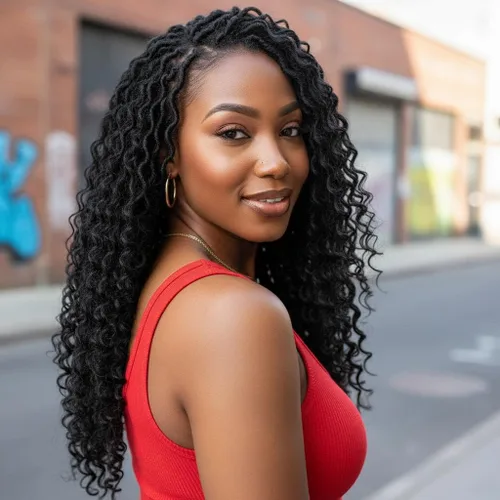 Miniatura 60 de Fulcrum Goddess Locs Cabello de Ganchillo de 10 Pulgadas, 8 Paquetes Nuevo Locs Sintéticos de Ganchillo para Mujeres Negras, Locs de Ganchillo