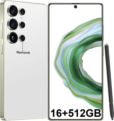Miniatura 15 de JQAKP I25 Ultra Smartphone 16+512GB Android 14 Snapdragon 8 Gen 3 Cámara dual de 68MP+108MP Batería de 7000mAh Pantalla FHD+ de 6.99 Gris
