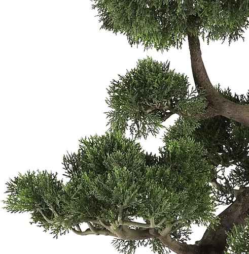 Miniatura 3 de Nearly Natural Planta artificial de cedro bonsai de 36 pulgadas