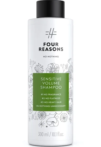 No nothing Champú Voluminizador para Cabello Sensible - Sin Fragancia - Hipoalergénico, Vegano, Sin Parabenos - Champú de Volumen Sin Perfume para