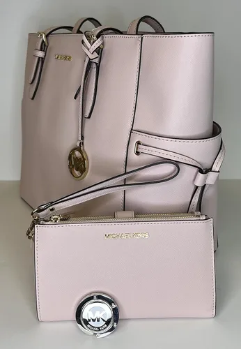 Miniatura 4 de MICHAEL Michel Kors Gilly - Bolso grande de viaje con cordón con doble cremallera y gancho de Michael Kors