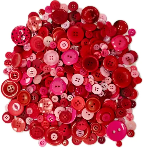 Miniatura 10 de 500-700 PZA Botones de Resina Marrón Claro, Varios Tamaños y Formas para Costura Infantil, Manualidades DIY, Botones Pintados a Mano para Arte