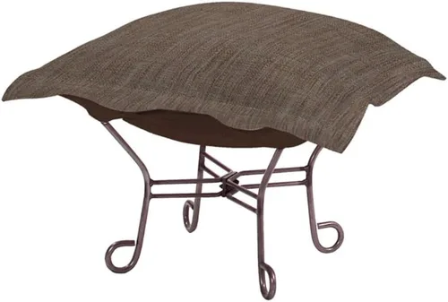 Miniatura 34 de Howard Elliott Collection Avanti Pecan - Silla de asiento oscilante con funda, silla multiusos de mariposa con marco de titanio, muebles de patio