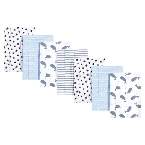 Miniatura 247 de Hudson Baby - Paños unisex de franela de algodón para bebé, bosque, talla única