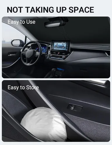 Miniatura 429 de Proadsy Parasol plegable para parabrisas delantero 2026, ajuste personalizado, accesorios para CRV SUV LX EX EX-L EX-L Navi Touring 2017-2022