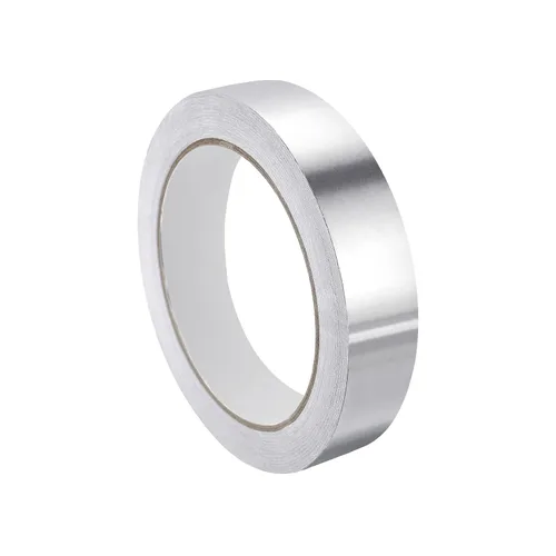 Miniatura 3 de MECCANIXITY Cinta de papel de aluminio, cinta de aluminio de 0.79 pulgadas x 65 pies (3.5 mil), cinta HVAC de alta temperatura, cinta de aluminio