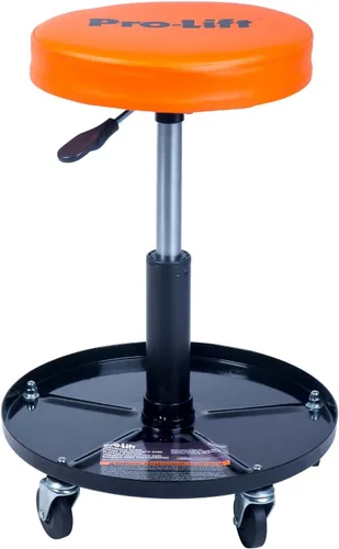 Miniatura 2 de Pro-Lift PL9300H - Silla neumática con capacidad de 300 libras, color negro/naranja