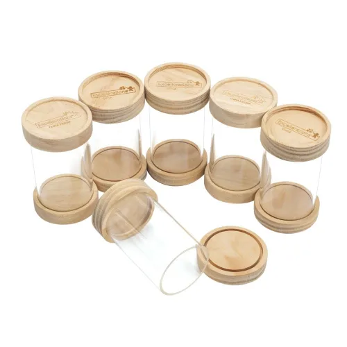 Miniatura 4 de Excellerations Tubos apilables recargables - Juego de 6