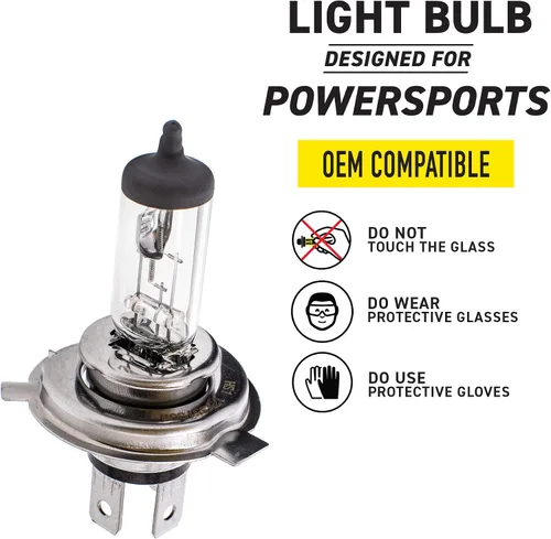 Miniatura 5 de NICHE Bombilla HS1 para faros delanteros Polaris Sportsman 500 800 Yamaha Grizzly 700 Suzuki King Quad 750 2