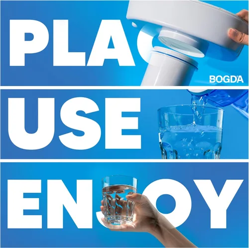 Miniatura 6 de BOGDA Paquete de 2 filtros de agua de repuesto Zero, 5 etapas Compatible con jarra y dispensador Zero, Compatible con filtros de repuesto de agua