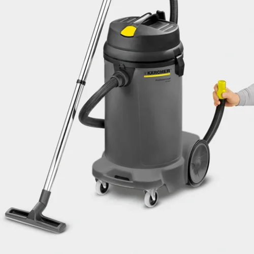Miniatura 3 de Kärcher NT 48/1 - Aspiradora comercial en seco y húmedo con gancho integrado para cable y almacenamiento de accesorios, 2 tubos de succión, boquilla