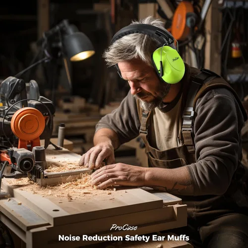 Miniatura 34 de ProCase NRR 28dB Noise Reduction Ear Muffs, Foldable Adjustable Noise Cancelling Headphones