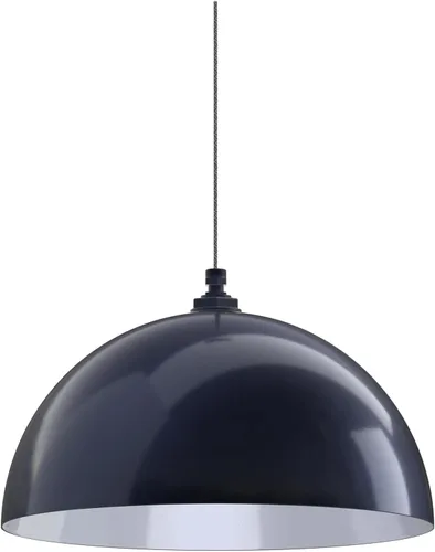 Miniatura 103 de Steel Lighting Co. Melrose - Lámpara colgante Montada en el techo Cúpula redonda de 18 pulgadas Estilo moderno contemporáneo de granja