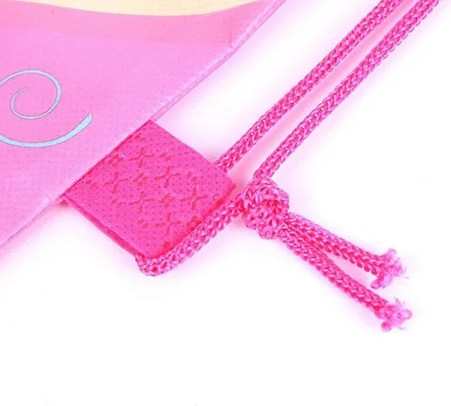 Miniatura 7 de Bolsa de recuerdo de fiesta de unicornio, paquete de 8 mochilas con cordón de unicornio como bolsas de regalo de fiesta, bolsas de dulces