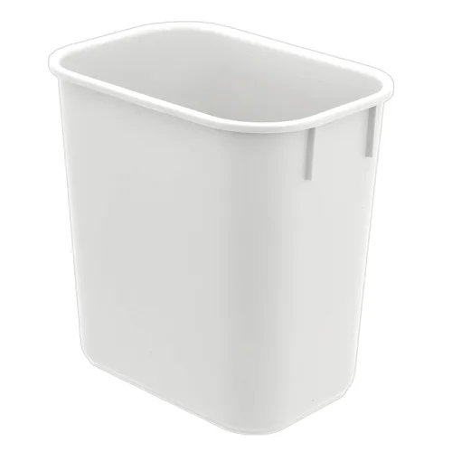 Miniatura 2 de Acrimet Papelera de basura (plástico) (color blanco) (juego de 4)